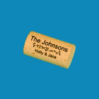 Personalized Engraved Wine Corks
