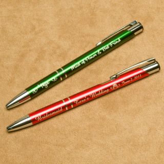 Personalized Engraved Metal Bridesmaid Pen