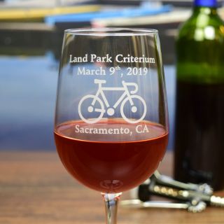 Personalized Engraved Groomsman Tall Wine Glass